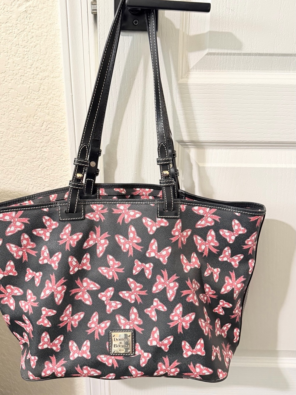 Dooney & Bourke Black Tote Disney
